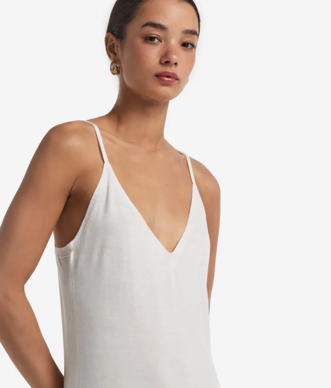 Abito sottoveste in Cashmere Ultrafine