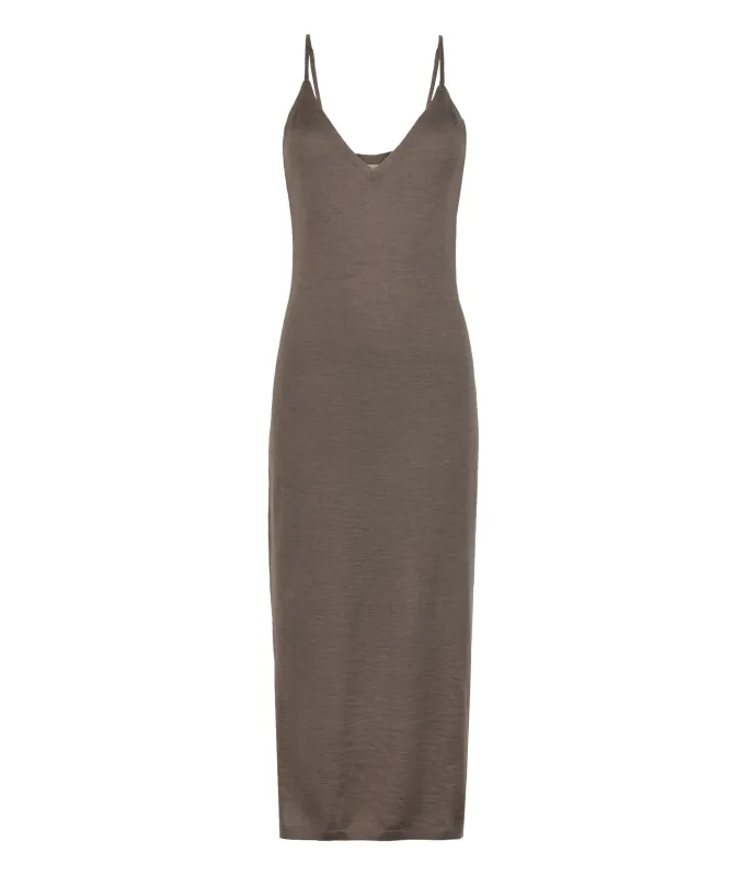 Abito sottoveste in Cashmere Ultrafine