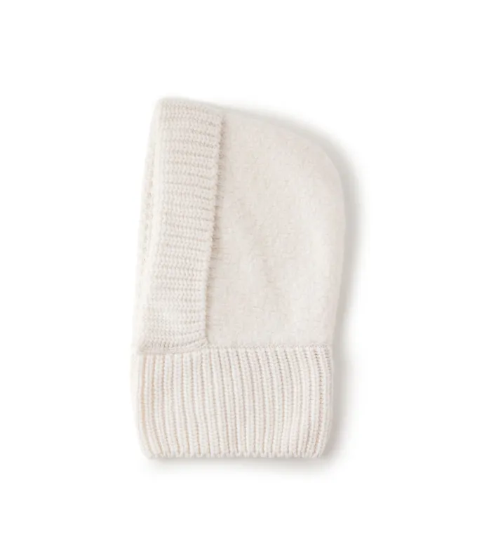 Balaclava a coste in Cashmere Ultrasoft e bouclè
