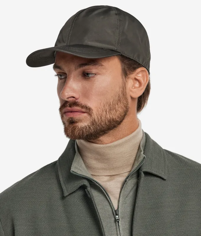 Baseball tecnico con interno in cashmere