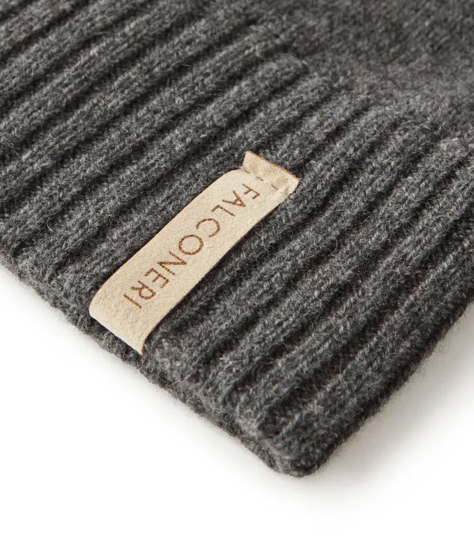 Berretto a costa doppia in Cashmere Ultrasoft