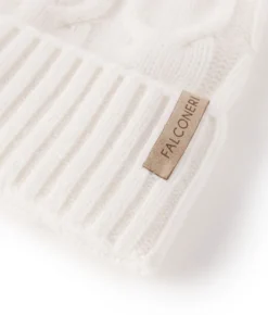 Berretto con intreccio in Cashmere Ultrasoft