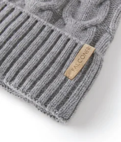 Berretto con intreccio in Cashmere Ultrasoft