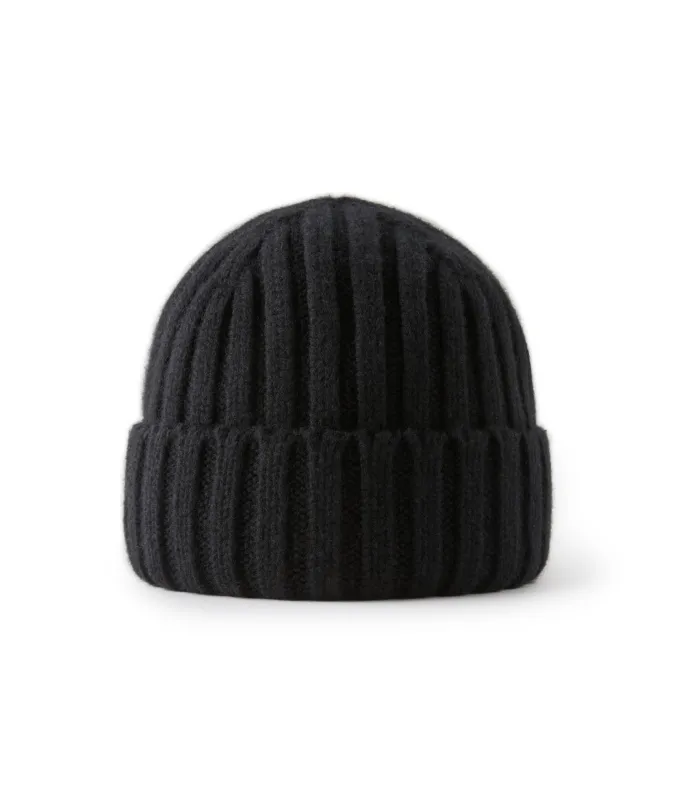 Berretto in cashmere con interno in seta