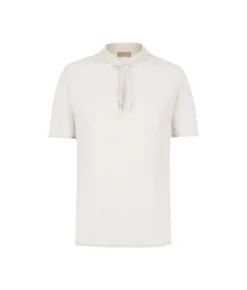 Blusa in seta e cotone