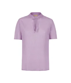 Blusa in seta e cotone