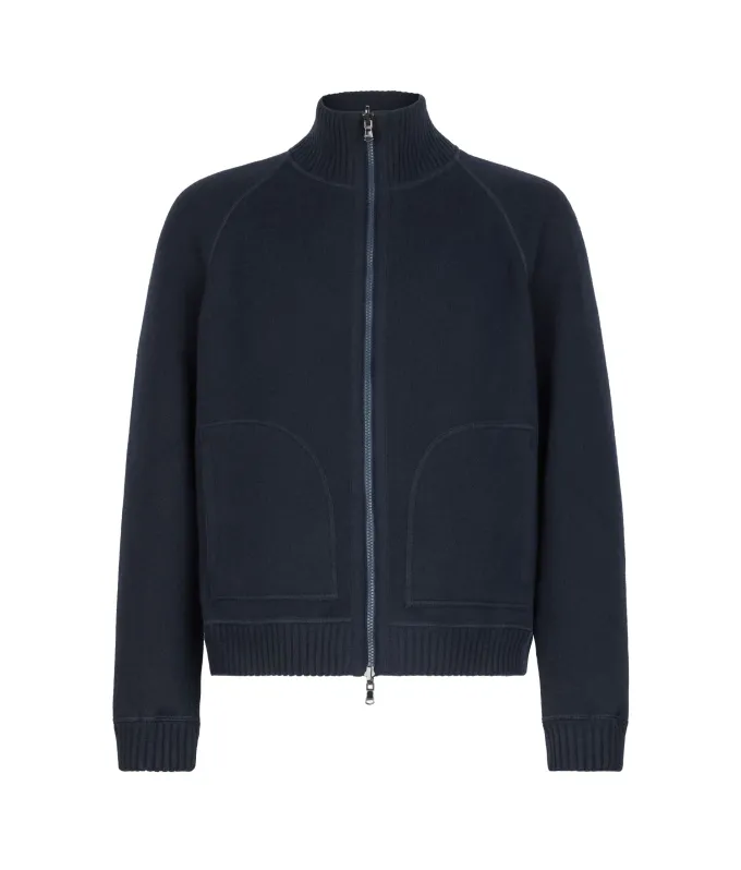 Bomber reversibile in Cashmere Ultrasoft