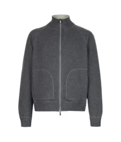 Bomber reversibile in Cashmere Ultrasoft