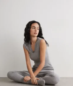 Bralette yoga in cashmere