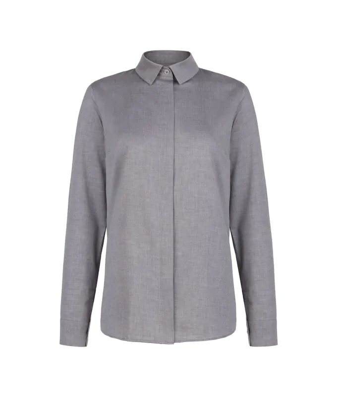 Camicia in cotone cashmere