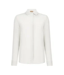 Camicia in seta con colletto