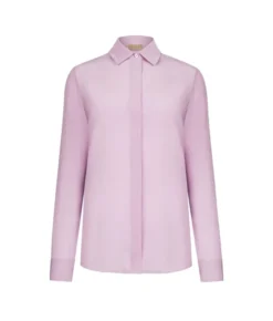 Camicia in seta con colletto
