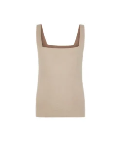 Canotta reversibile in Cashmere Ultrafine