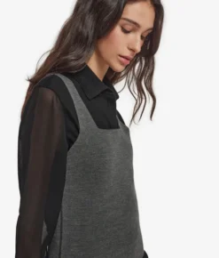 Canotta reversibile in Cashmere Ultrafine