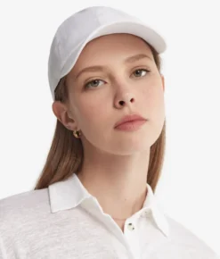 Cappello baseball in lino