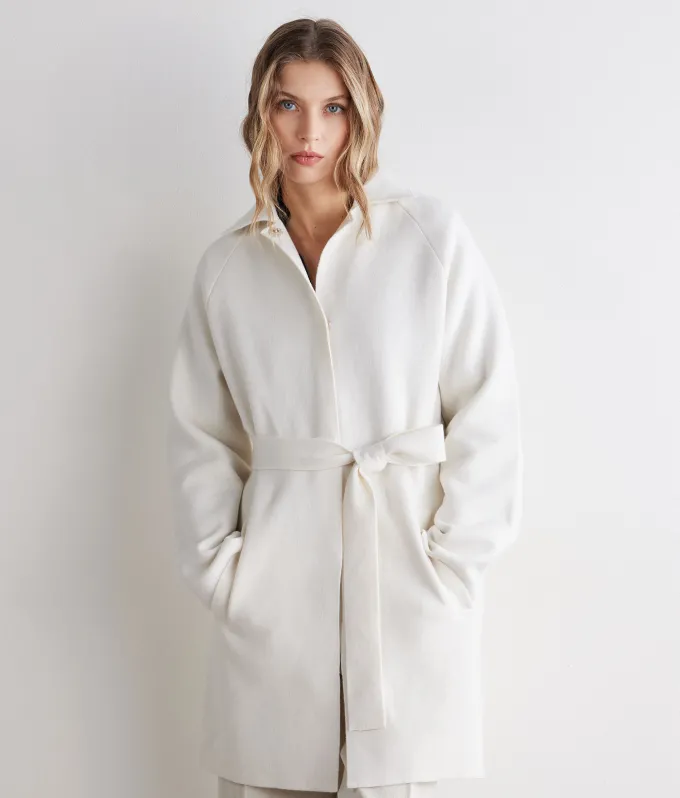 Cappotto con colletto in Cashmere Ultrasoft