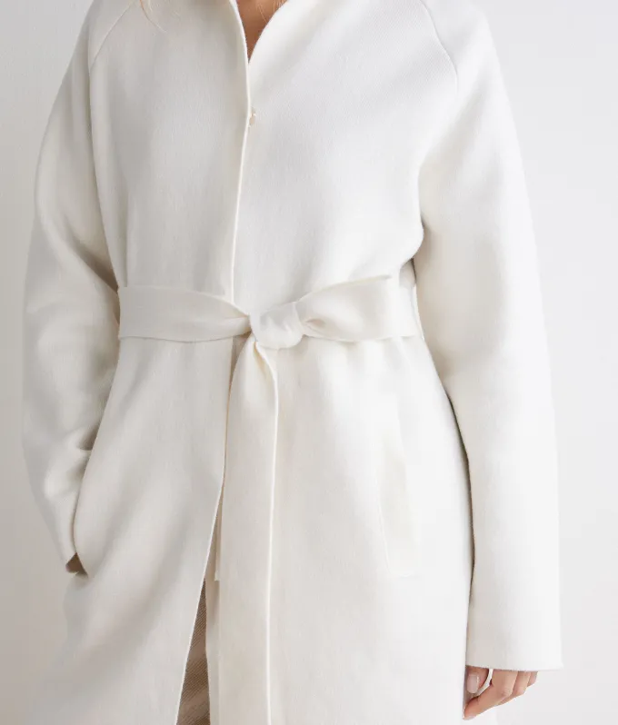 Cappotto con colletto in Cashmere Ultrasoft