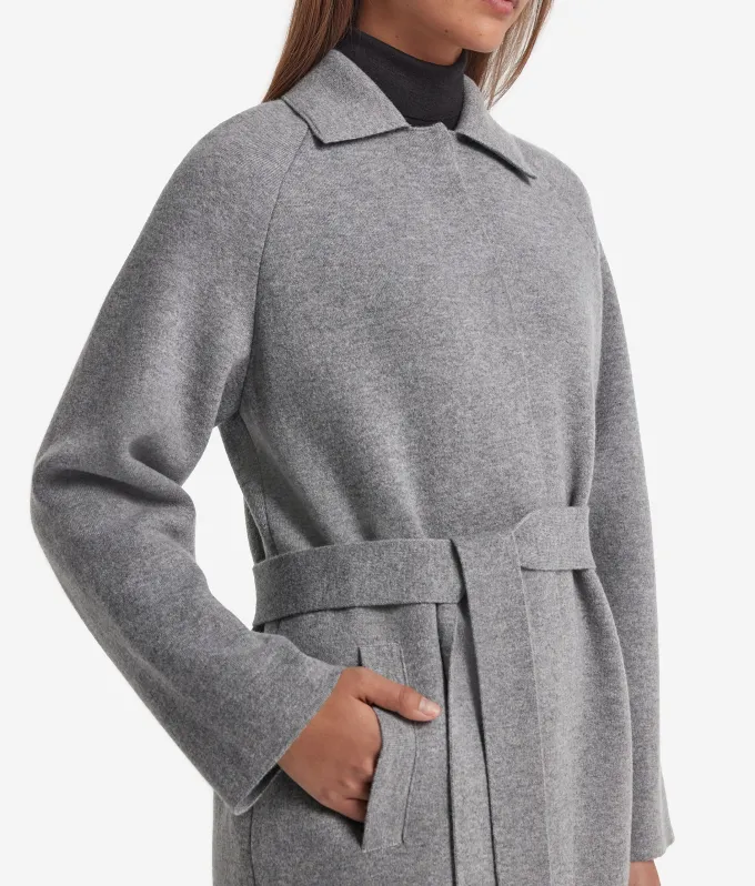 Cappotto con colletto in Cashmere Ultrasoft