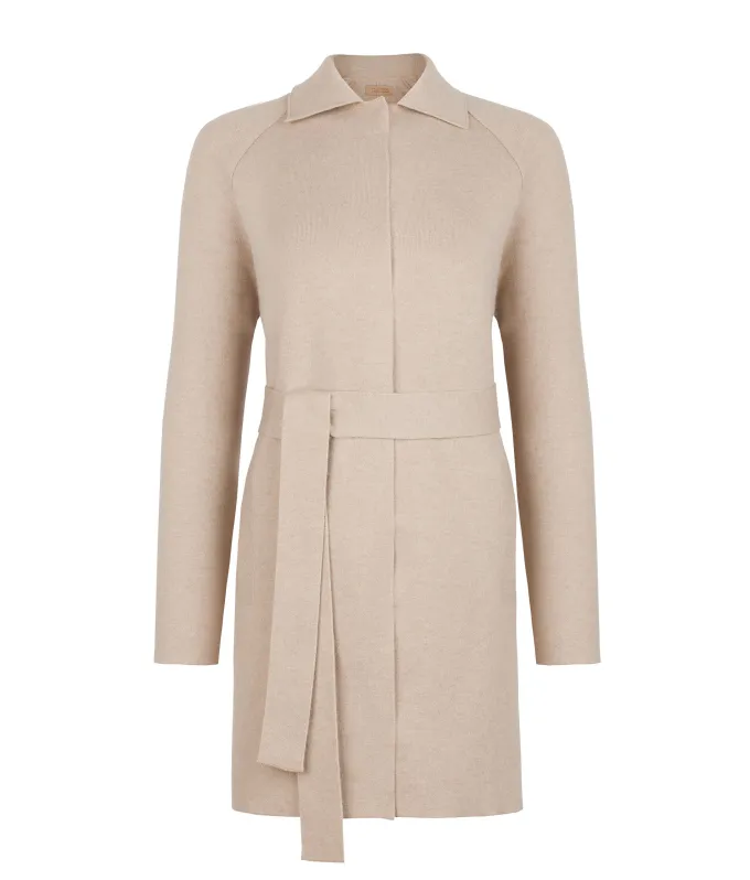 Cappotto con colletto in Cashmere Ultrasoft
