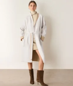 Cappotto reversibile in cashmere