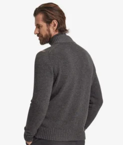 Cardigan a rombi in Cashmere Ultrasoft