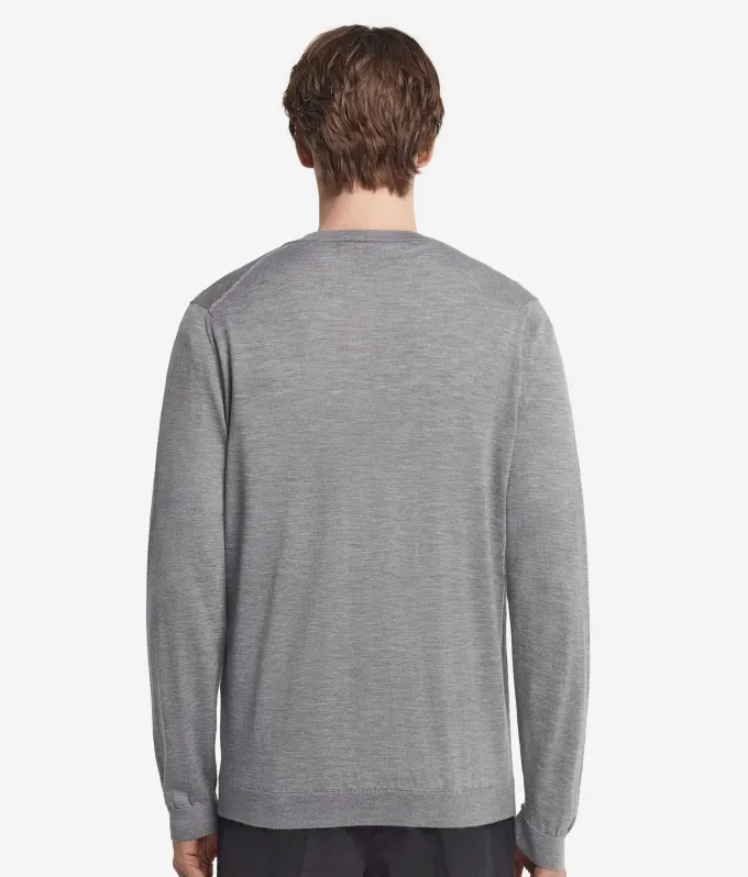 Cardigan con bottoni in Cashmere Ultrafine