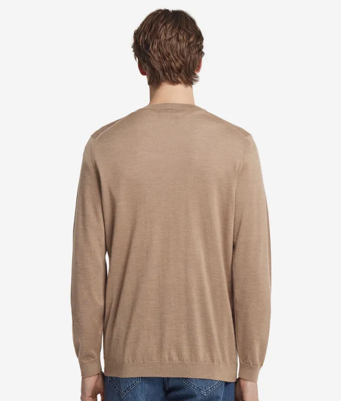 Cardigan con bottoni in Cashmere Ultrafine