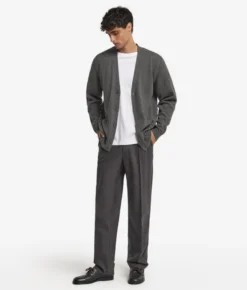 Cardigan con bottoni in Cashmere Ultrasoft