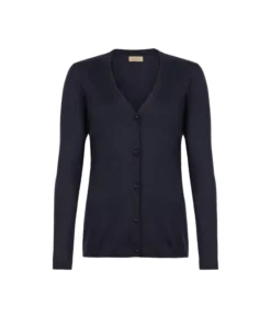 Cardigan con scollo a V in Cashmere Ultrafine