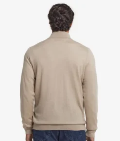 Cardigan con zip in Cashmere Ultrafine