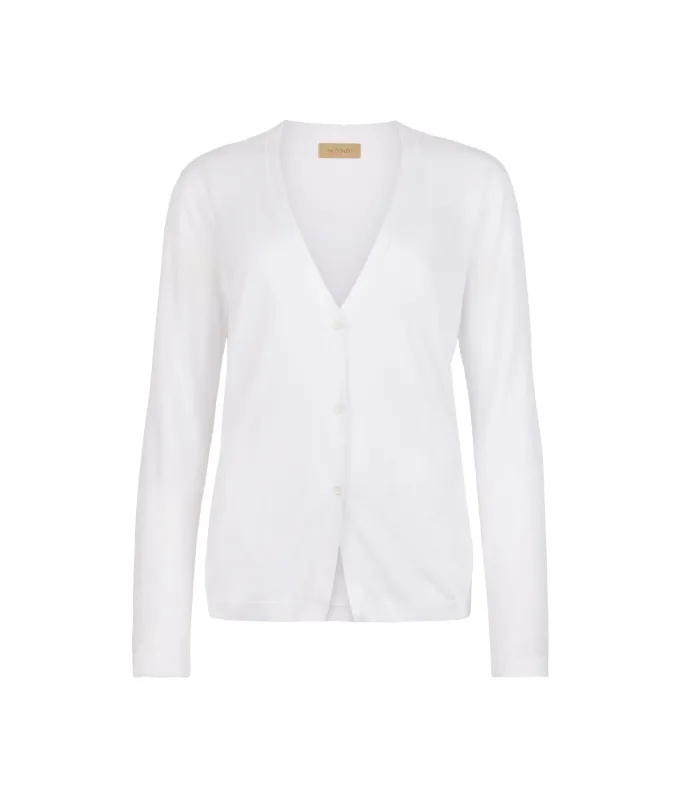 Cardigan in cotone fresh