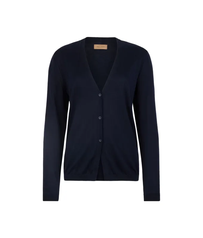 Cardigan in cotone fresh