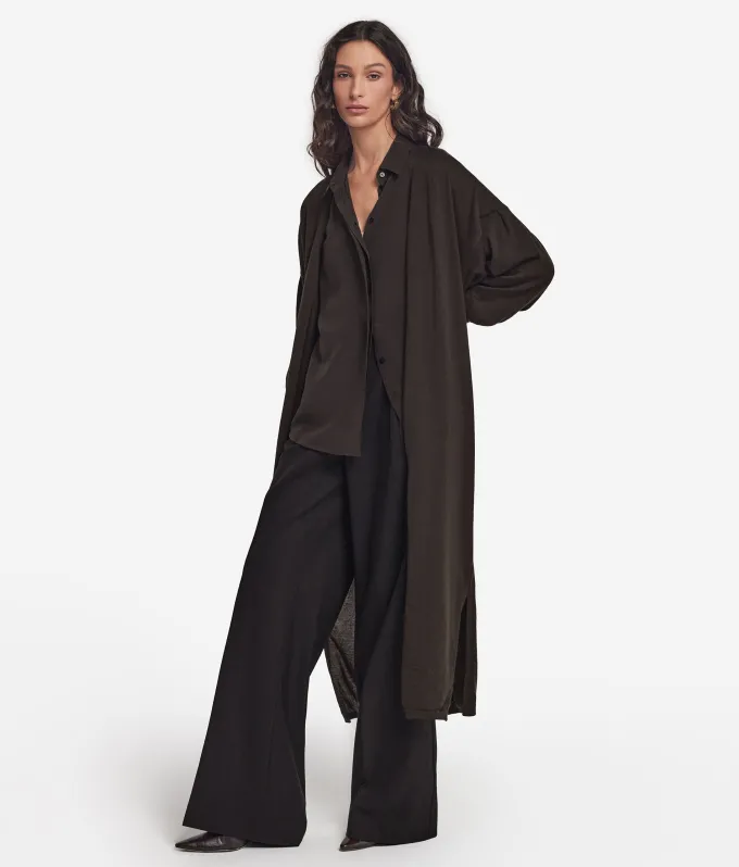 Cardigan lungo in Cashmere Ultrafine