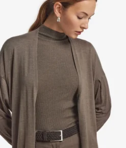 Cardigan lungo in Cashmere Ultrafine