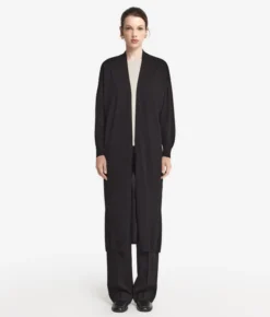 Cardigan lungo in Cashmere Ultrafine