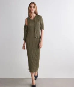 Cardigan trafori lamè