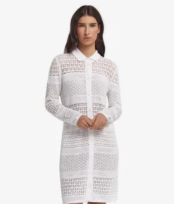 Chemisier crochet in cotone