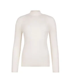 Dolcevita a costina in Cashmere Ultrafine