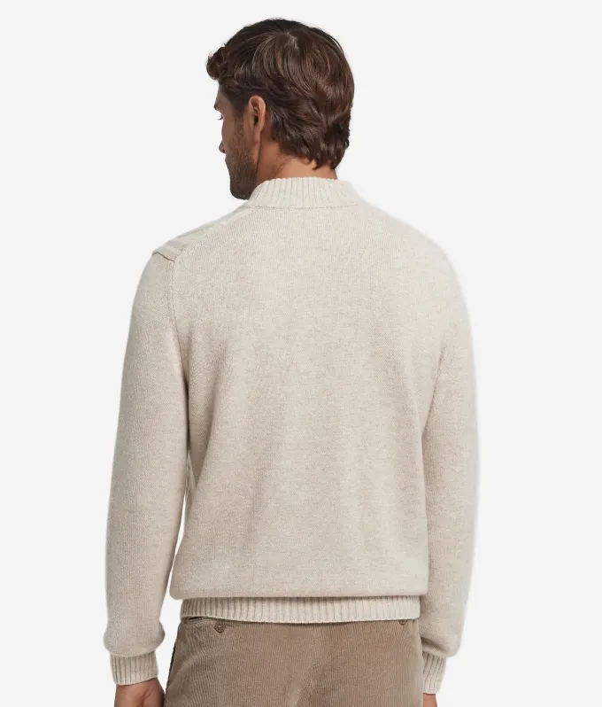 Dolcevita con motivo Fisherman in Cashmere Ultrasoft