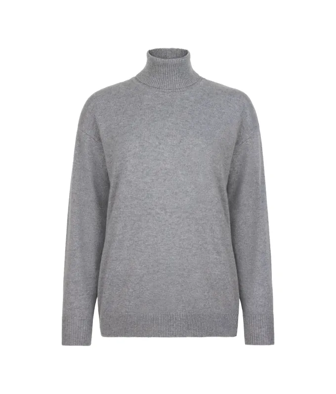 Dolcevita con spacchi in Cashmere Ultrasoft
