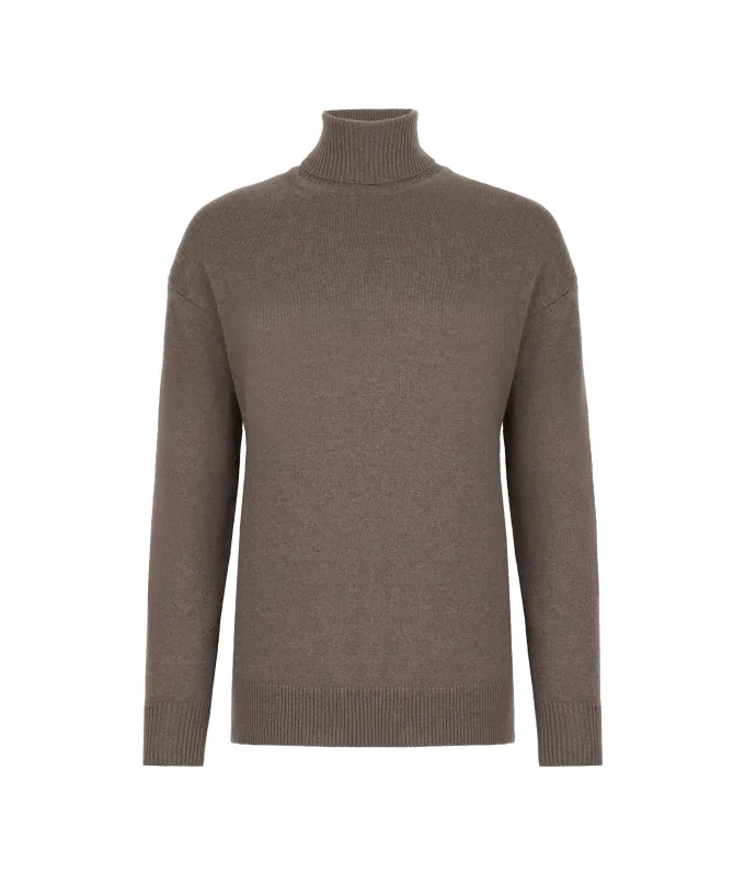 Dolcevita con spacchi in Cashmere Ultrasoft