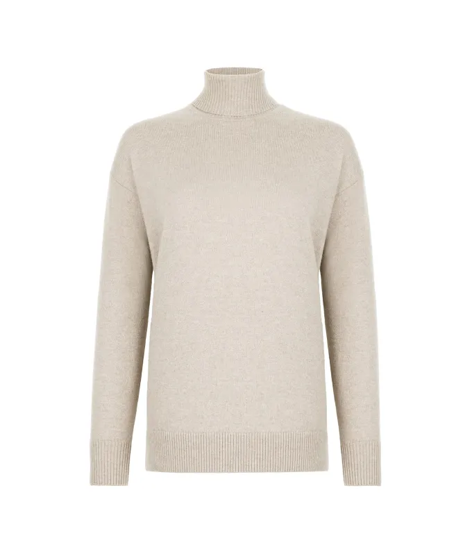 Dolcevita con spacchi in Cashmere Ultrasoft