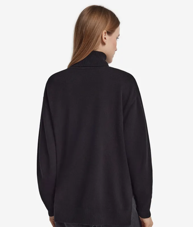 Dolcevita con spacchi in Cashmere Ultrasoft