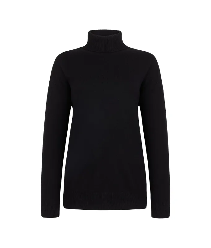 Dolcevita con spacchi in Cashmere Ultrasoft