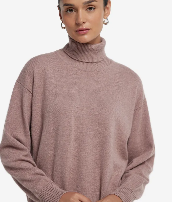 Dolcevita con spacchi in Cashmere Ultrasoft