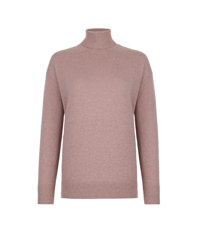 Dolcevita con spacchi in Cashmere Ultrasoft