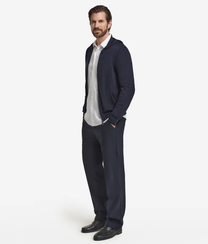 Felpa con cappuccio in Cashmere Ultrafine