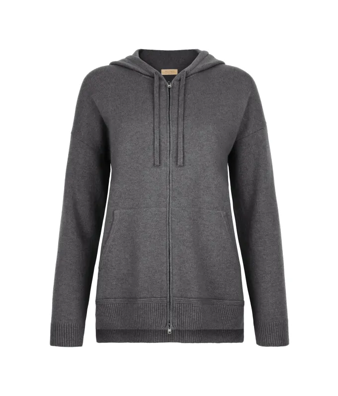Felpa con cappuccio in Cashmere Ultrasoft