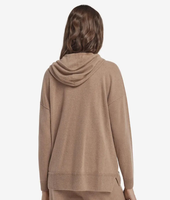 Felpa con cappuccio in Cashmere Ultrasoft