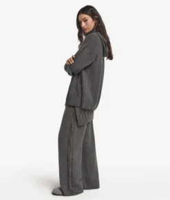 Felpa con trecce e strass in Cashmere Ultrasoft
